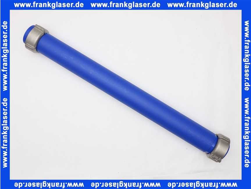 Schütz Befüllleitung blau / mit Alu- Alu-Mutter/DN50/670mm lang BTV 1000-2000 3018254