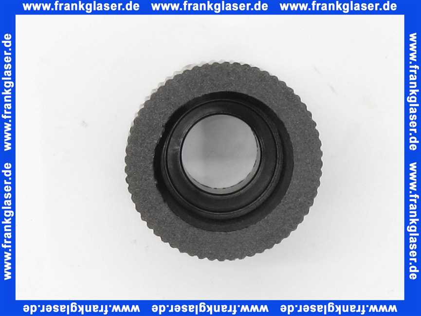 Schütz Überwurfmutter schwarz für Entnahmeleitung 111.252 445398