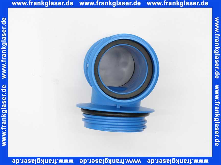 Schütz T-Stück DN50 blau mit Fülldüse d:11+3 Dtg. f. Reihenaufstellung 505056