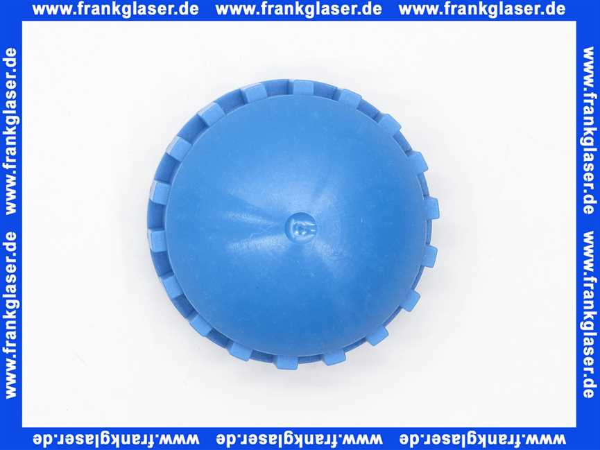Schütz Verschlusskappe DN 50 blau Befüllleitung NIV-O-QUICK 01 625167