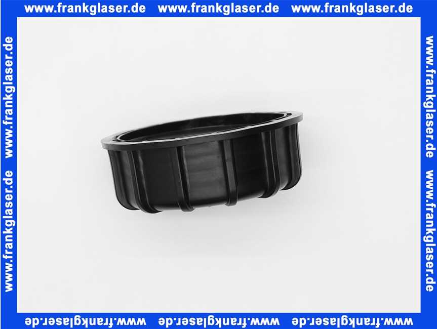 Schütz Überwurfmutter schwarz S100x8 für Tanks mit Aussengewinde offen 6807