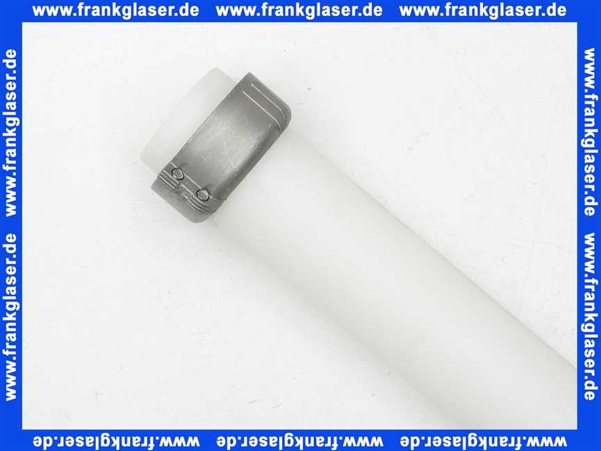 Schütz Füllleitung natur/SMP/m.Alumutter /DN 50/735mm lang/ MODULTANK 1000l 803286