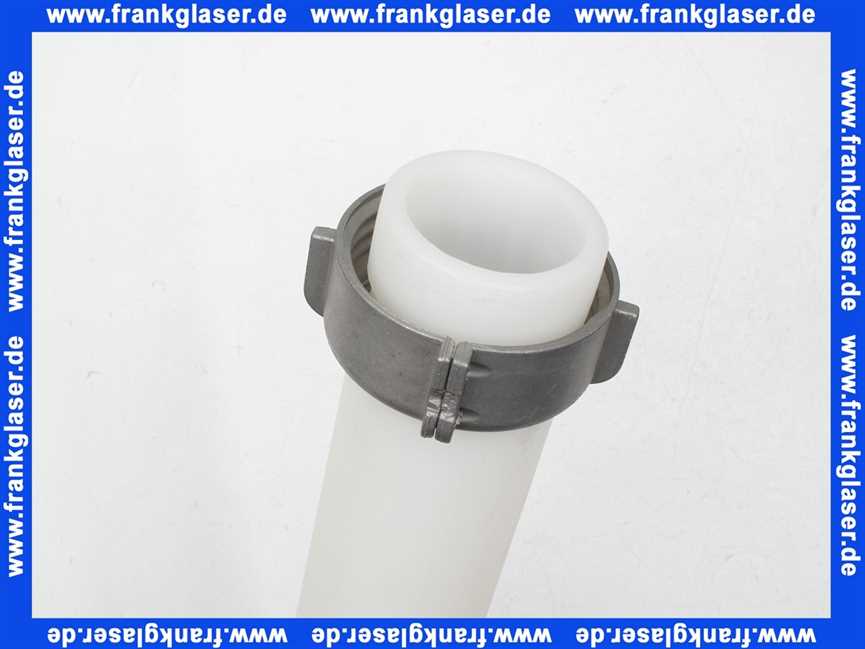 Schütz Füllleitung natur/SMP/m.Alumutter /DN 50/735mm lang/ MODULTANK 1000l 803286