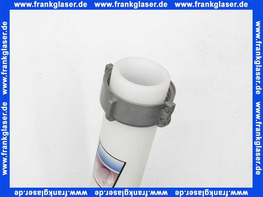 Schütz Füllleitung natur/SMP/m.Alumutter /DN 50/735mm lang/ MODULTANK 1000l 803286