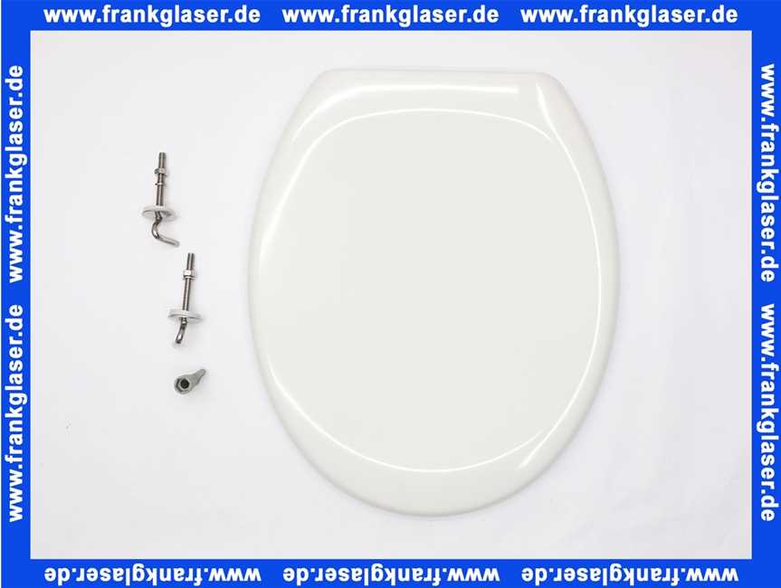 Schwab WC-Sitz Centaur, weiß Duroplast, 2,3 kg, Edelstahlscharniere 1409262201