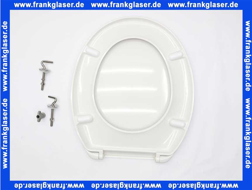 Schwab WC-Sitz Centaur, weiß Duroplast, 2,3 kg, Edelstahlscharniere 1409262201