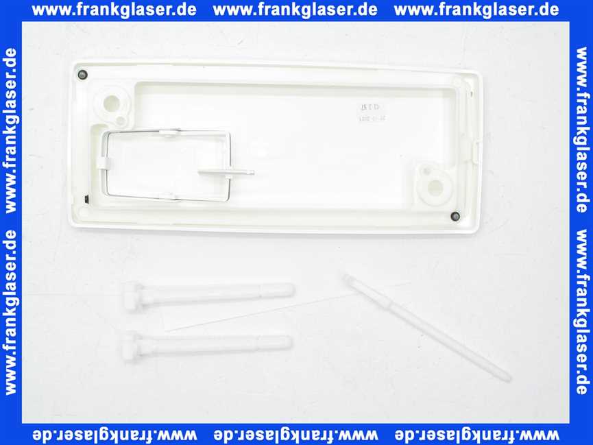 241331 Schwab Betätigungsplatte Drückerplatte weiß für Spülkasten