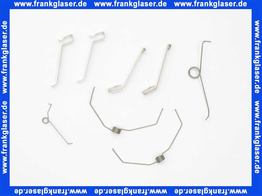 361658 Schwab Ersatzfedern für B-Platten Gala, Viva, Riva Duo, Targa, Onda, Line