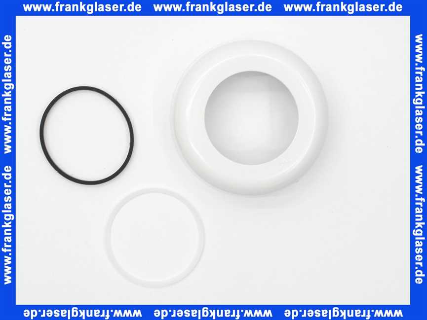 363776 Schwab Überwurfmutter mit Schleifring und Dichtung Z3140 zu Aufputz Spülkasten weiss 710-1081