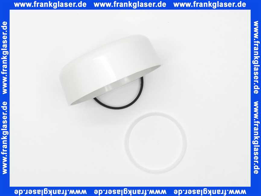 363776 Schwab Überwurfmutter mit Schleifring und Dichtung Z3140 zu Aufputz Spülkasten weiss 710-1081