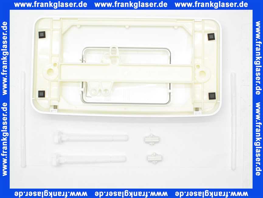 5305280 Schwab kpl. Betätigungs-Platte Gala Z9050, weiss 530-5280