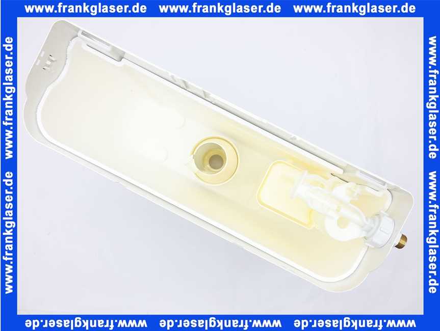 604682 Schwab AP- Spülkasten AP 120 weiß mit Start Stopp Spülung 6 - 9 Liter