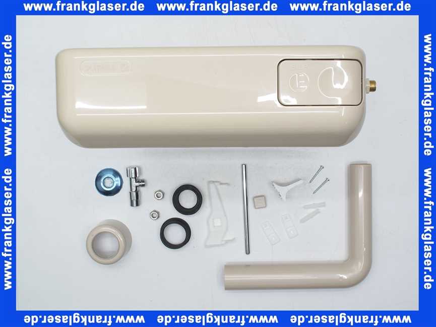 605831 Schwab Aufputz Spülkasten AP 120 bahamabeige mit Start Stopp Spülung 6 - 9 Liter