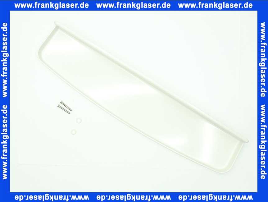 7101241 Schwab Ablageplatte 60 cm weiß 710-1241