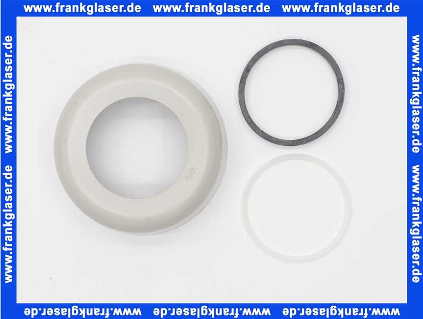 7106000 Schwab Überwurfrosette Mutter zu Spülkasten mit Schleifring und Dichtung Z3140, manhattan 710-6000