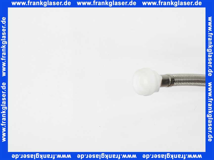 7112106 Schwab Anschlussschlauch 200 mm für 185/192/192.XXXX, KS-Nippel weiss 711-2106