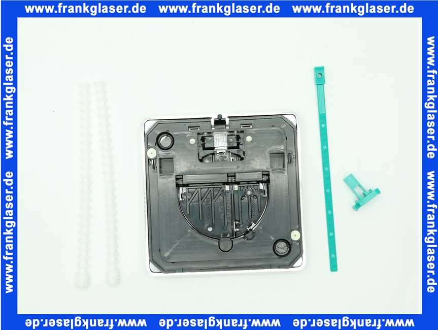 Schwab Bedienungspl. Gaia DF, glanzchrom Zweimengenspülung, für UP-SPK Quadro 8050417051