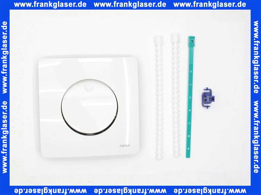 Schwab Bedienungsplatte Gaia SU, weiß Spülunterbrechung, für UP-SPK Quadro 8050417101