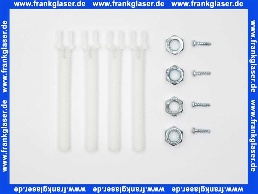 Schwab Satz Bedienungselemente mit Muttern für UP-SPK 2000 / 2002 8050800041