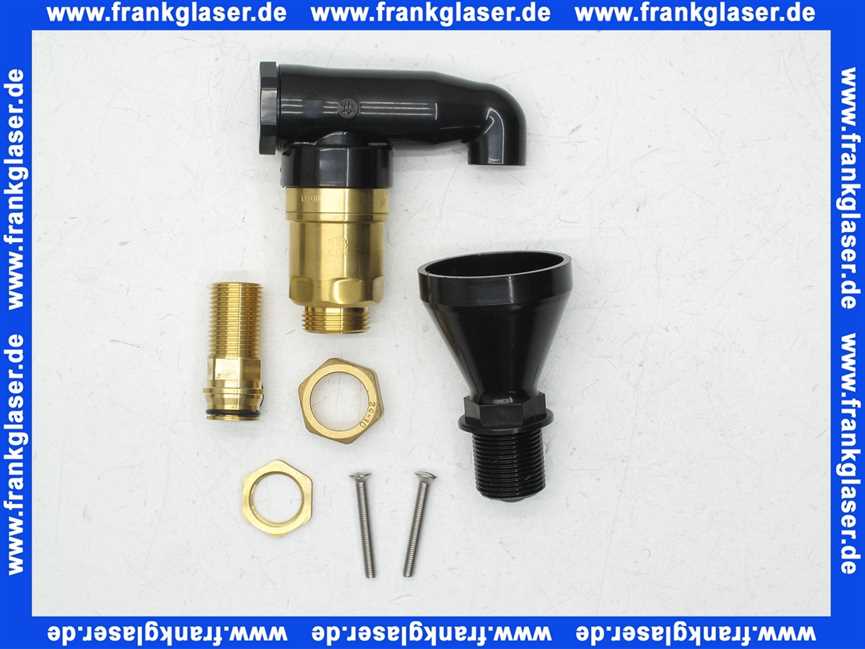 8151 Seppelfricke Rohrbelüfter Sepp-Safe-S für Wandeinbau Modell 8151 1/2 x 3/4 Zoll Din-EN3266-1 DVGW mit Abdeckplatte Edelstahl