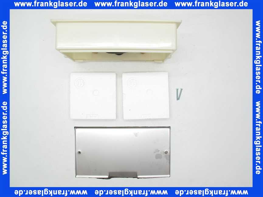 8153 Seppelfricke Rohrbelüfter Sepp-Safe-S für Wandeinbau Modell 8153 1/2 x 1 x 1/2 Zoll Din-EN3266-1 DVGW mit Abdeckplatte Edelstahl