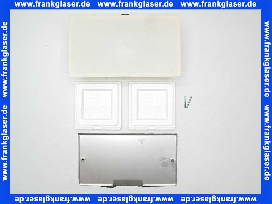 8153 Seppelfricke Rohrbelüfter Sepp-Safe-S für Wandeinbau Modell 8153 1/2 x 1 x 1/2 Zoll Din-EN3266-1 DVGW mit Abdeckplatte Edelstahl