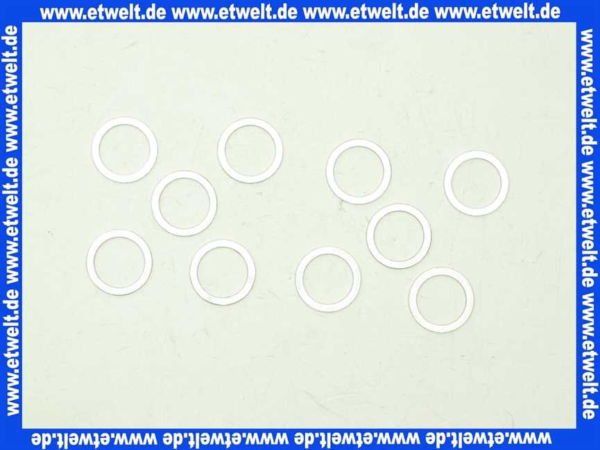 29167105290 Sieger Flachdichtung (10x)