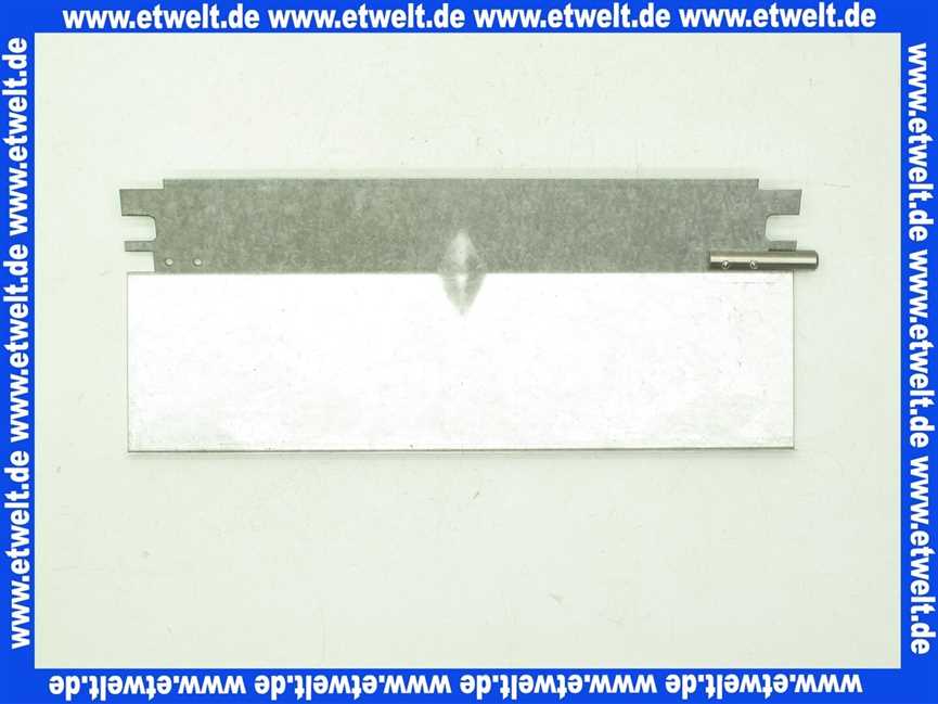 5077150 Sieger Klappe 306 mm breit 4 Glieder für SG22 LP-33, SG22 L-35, SG94/95 2