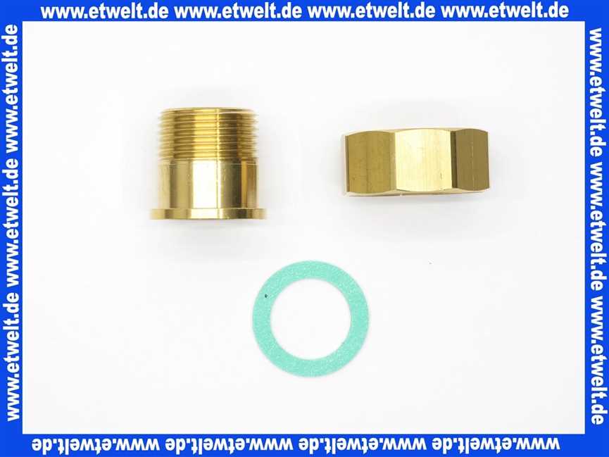 5354990 Sieger Anschluss für Heizungsrücklauf R1