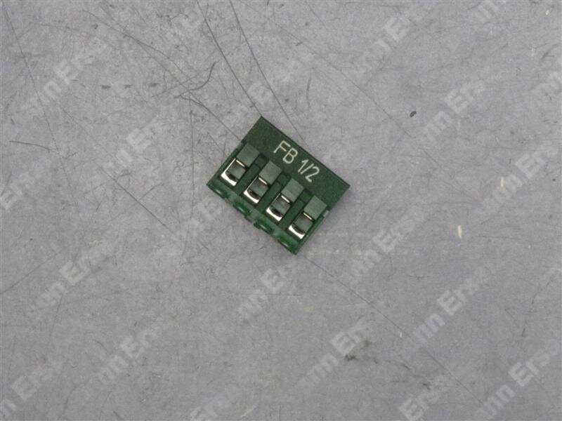 54912655 Sieger Anschlussklemme 4-pol.grün FB 1/2