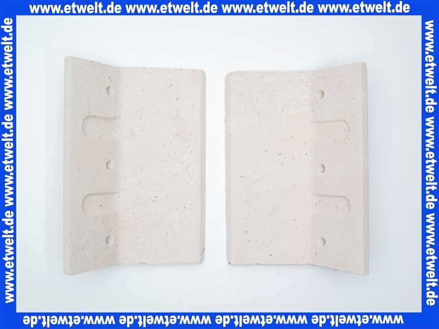 54915238 Sieger Feuerraum Seitenwand 392 mm, 3 Löcher