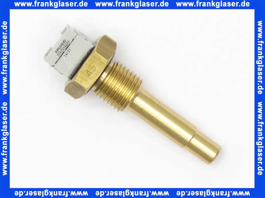 63024877 Sieger Fühler Kessel G1/4 45lg für G135