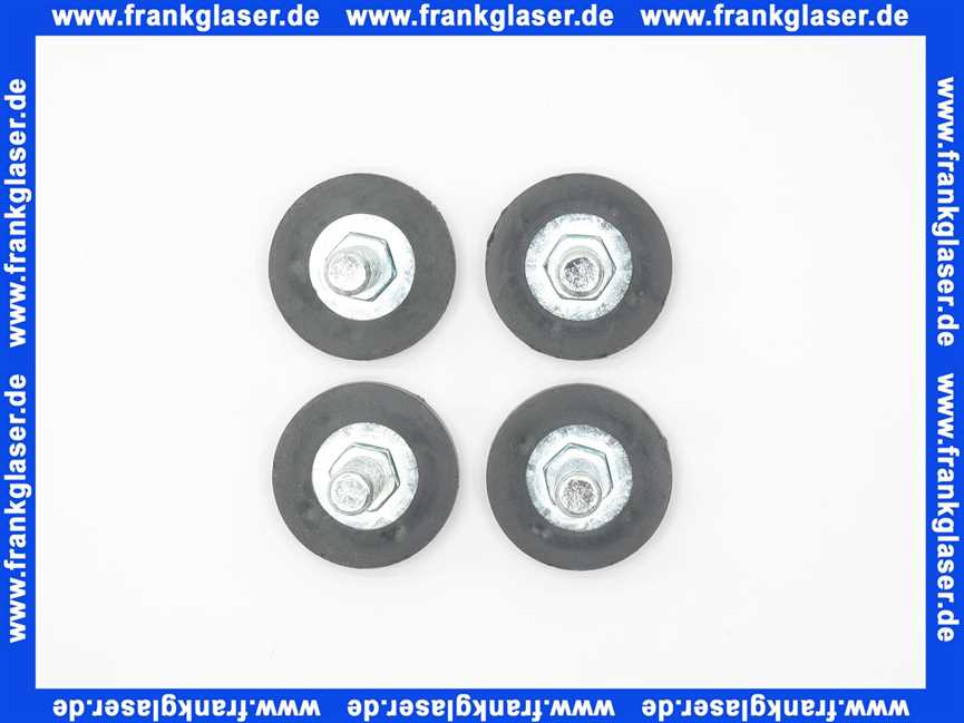 63028657 Sieger Gerätefuß M10x51 (4x) für HP 270-1 E 1 FIV/S, TG11