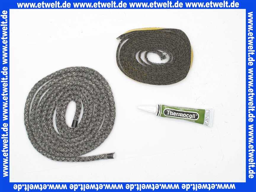 63034052 Sieger Dichtschnur-Satz für Tür 9 für COSY09..