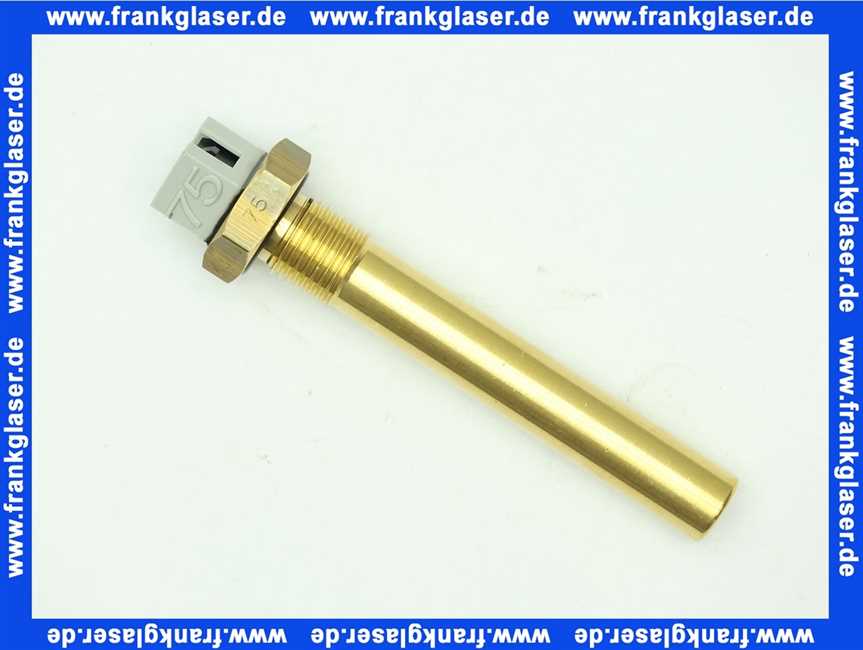 63037932 Sieger Fühler Kessel G1/4 75lg D=11 für KUB 19,27-3