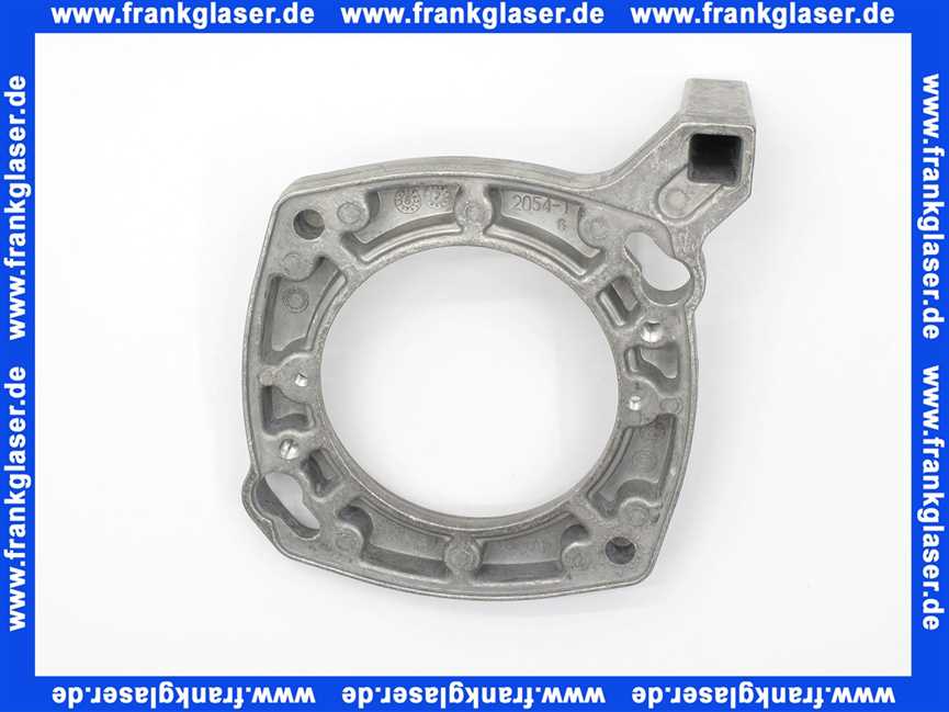 63038318 Sieger Brennerflansch HG-A für Ölbrenner BE..