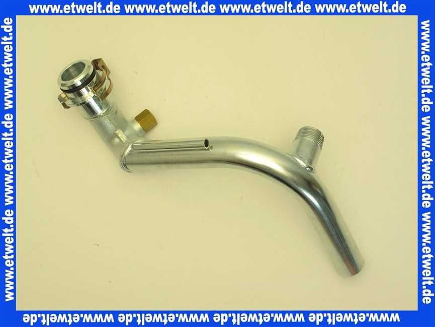 67900537 Sieger Vorlaufrohr Wärmetauscher für BK 11 W-60