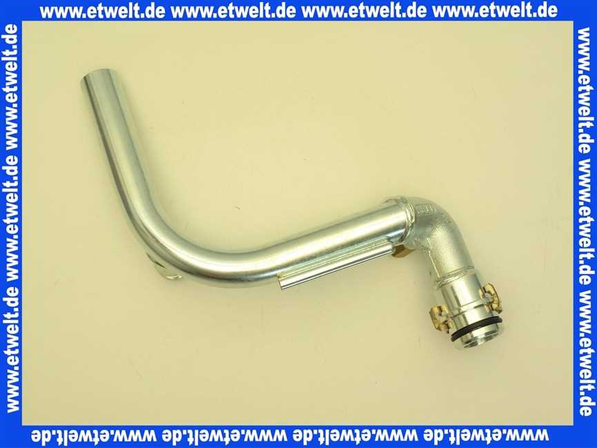 67900537 Sieger Vorlaufrohr Wärmetauscher für BK 11 W-60