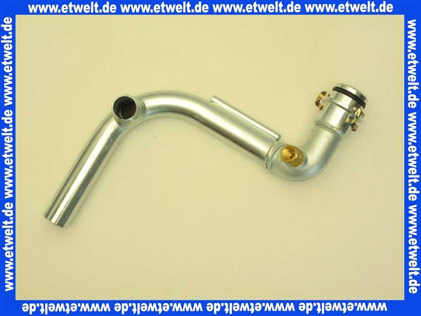 67900537 Sieger Vorlaufrohr Wärmetauscher für BK 11 W-60