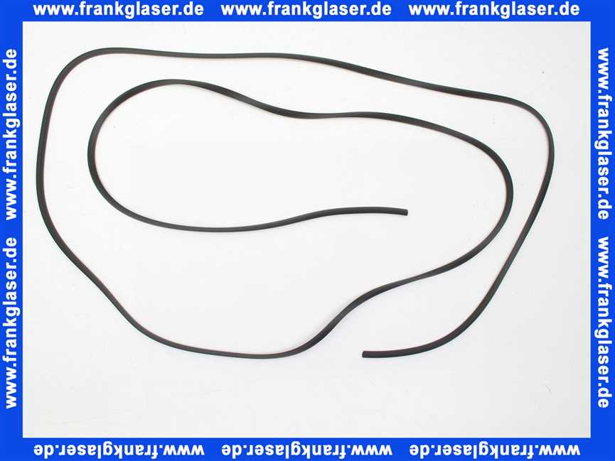7098208 Sieger Dichtung 6x8 (a` 2Meter) für GB102