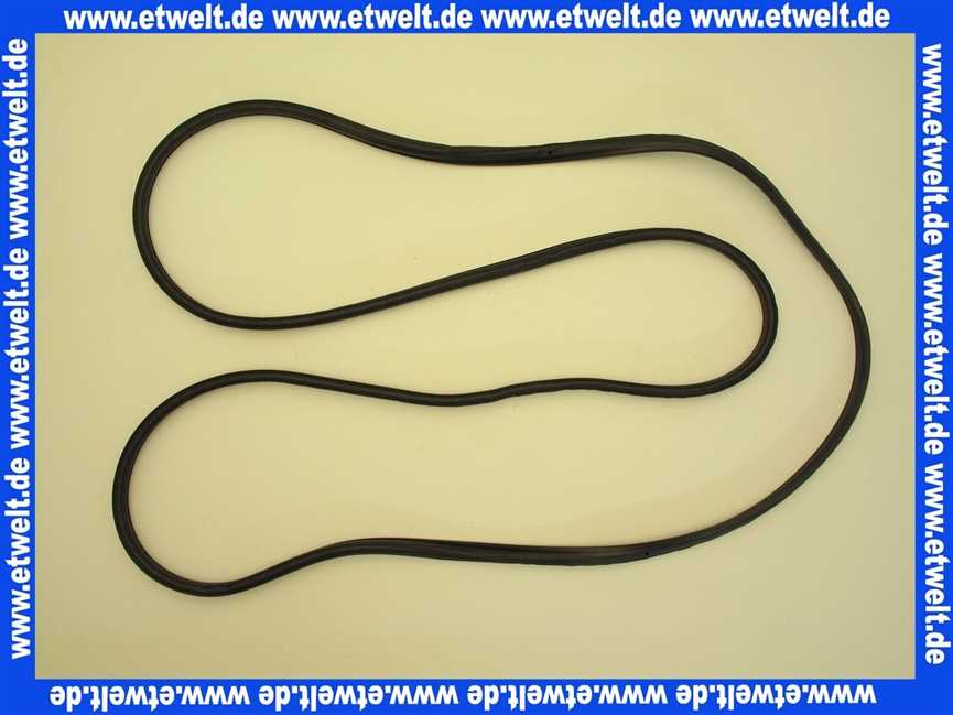 7098798 Sieger Dichtung für Verkleidung GB112 für BK 11 W-43,-60