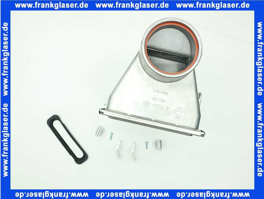 7098857 Sieger Abgassammler Logamax plus V2 kpl