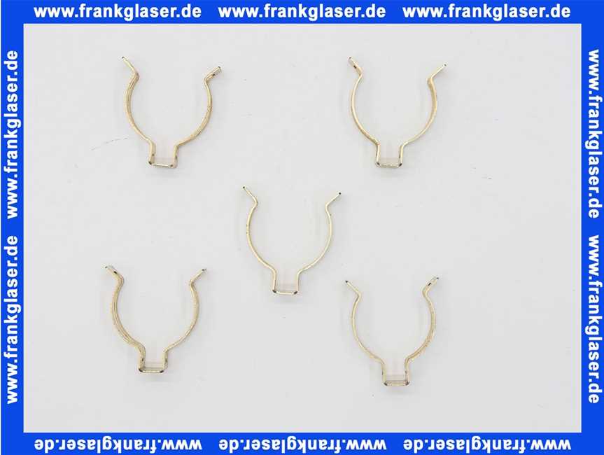 7098988 Sieger Klemmfeder 5St Set für U104 Linea-kombi23