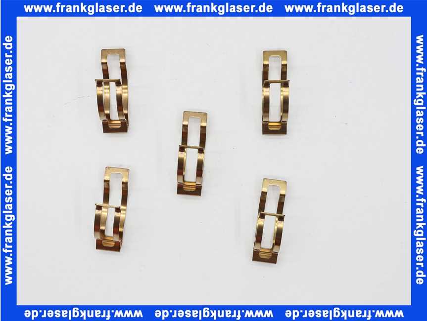 7098988 Sieger Klemmfeder 5St Set für U104 Linea-kombi23