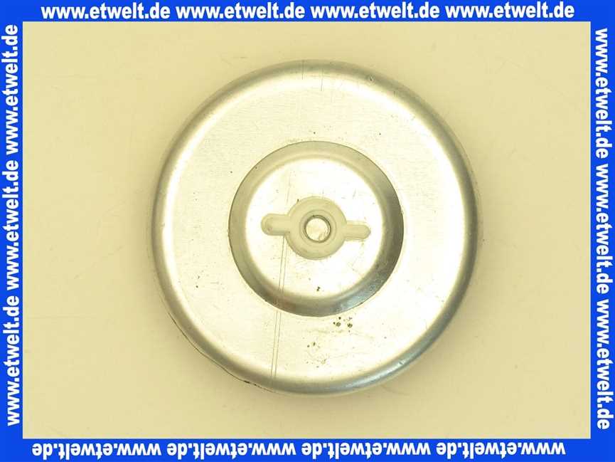 7100500 Sieger Dichtkappe f.Abgasrohr DN 60