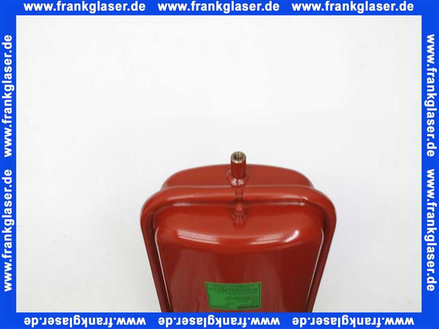 7100626 Sieger Ausdehnungsgefäß 7,5L, 0,75bar für GB112, U104W, U11x/12x