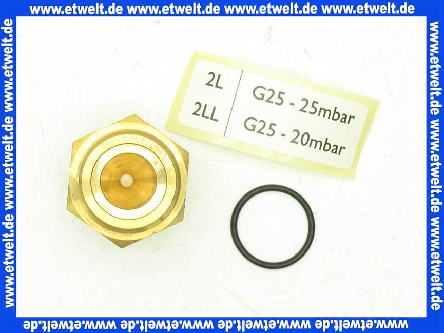 7100754 Sieger Gasdüse Flüssiggas P (G31) 3,40