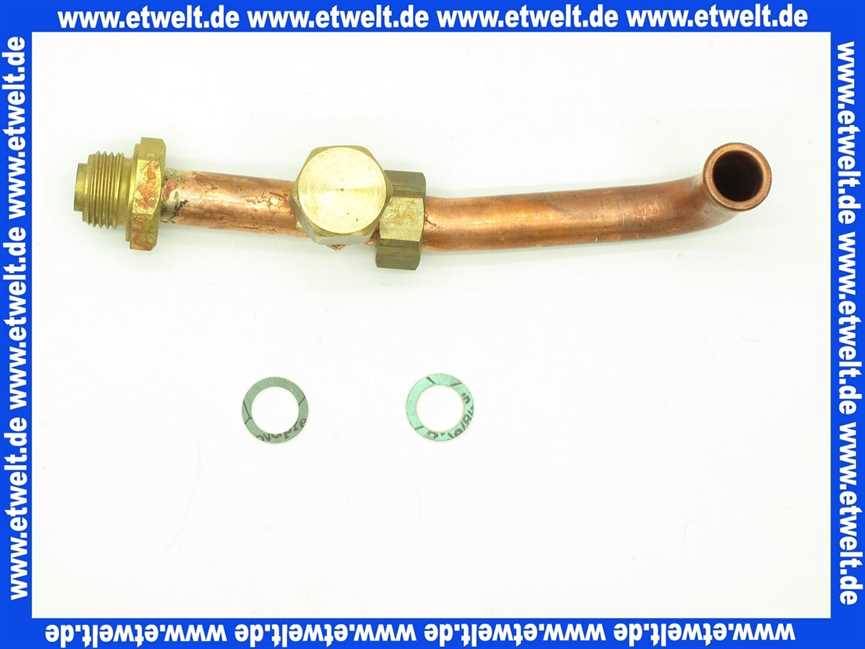 7100812 Sieger Anschlussrohr Brauchwasserausgabe Linea-kombi23