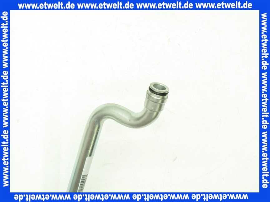 7100902 Sieger Verbindungsrohr Armatur/Brenner links