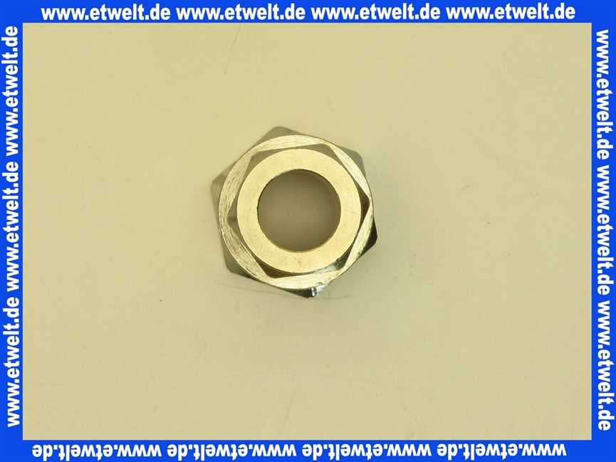 7101040 Sieger Verschraubung G3/4IgxD15 aufgebohrt